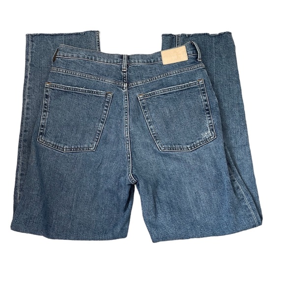 Everlane Long Length The Way High Jean in Distressed Wash in Long inseam - Picture 9 of 12